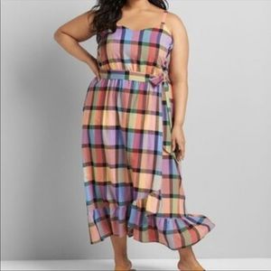 Lane Bryant Plaid Dress - Size 18 NWT